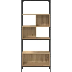 vidaXL Estantería Roble artesanal 76 x 33 x 188,5 cm Roble artisan Sale
