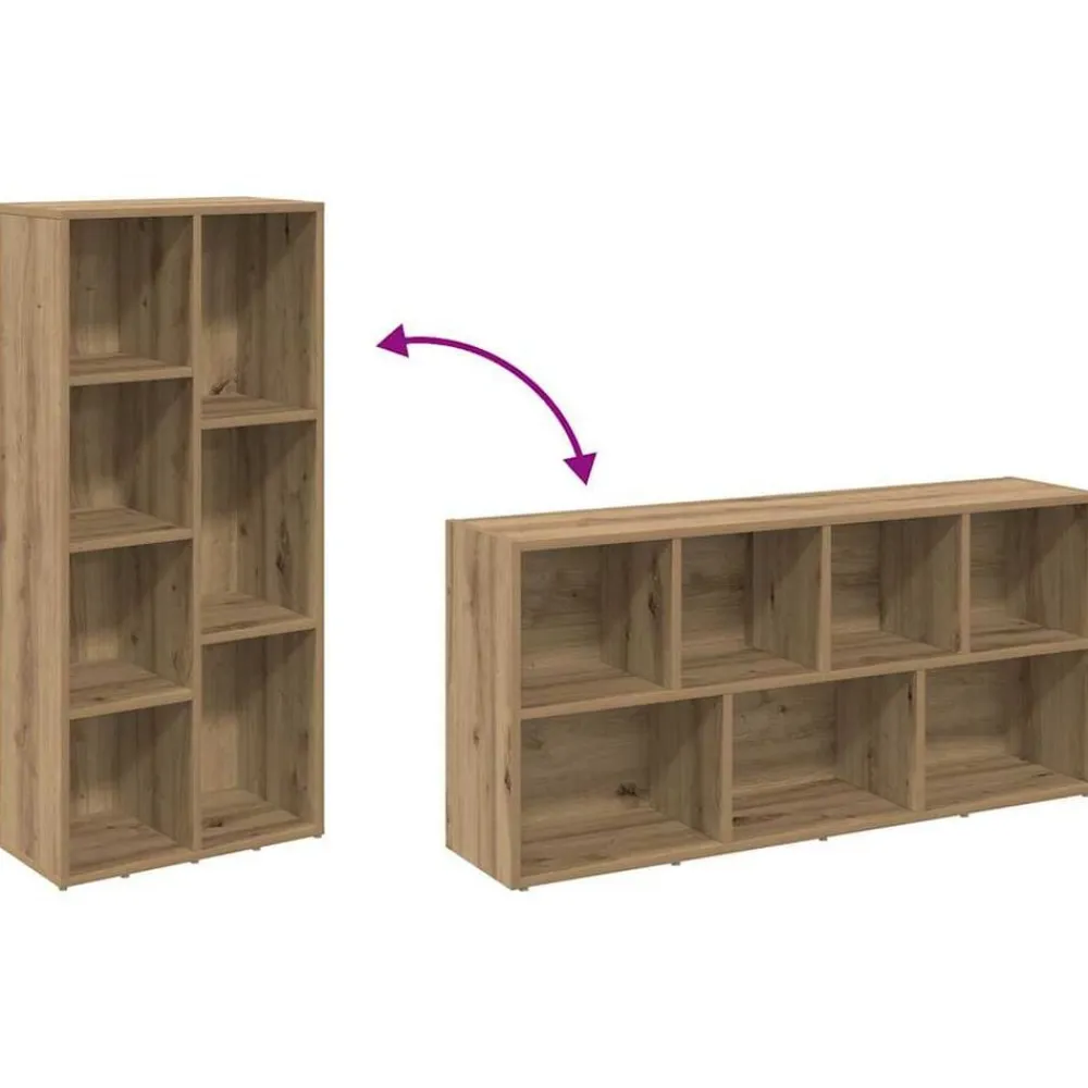 vidaXL Estantería 50x25x104 cm Roble artisan Outlet