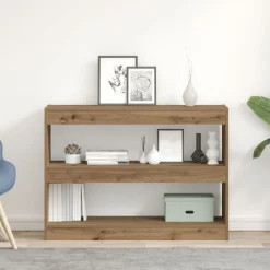 vidaXL Estanterías-Estantería 100 x 30 x 72 cm Madera contrachapada