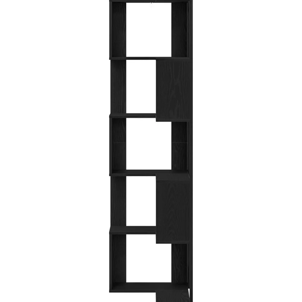 vidaXL Estantería 50 x 50 x 179 cm Roble negro