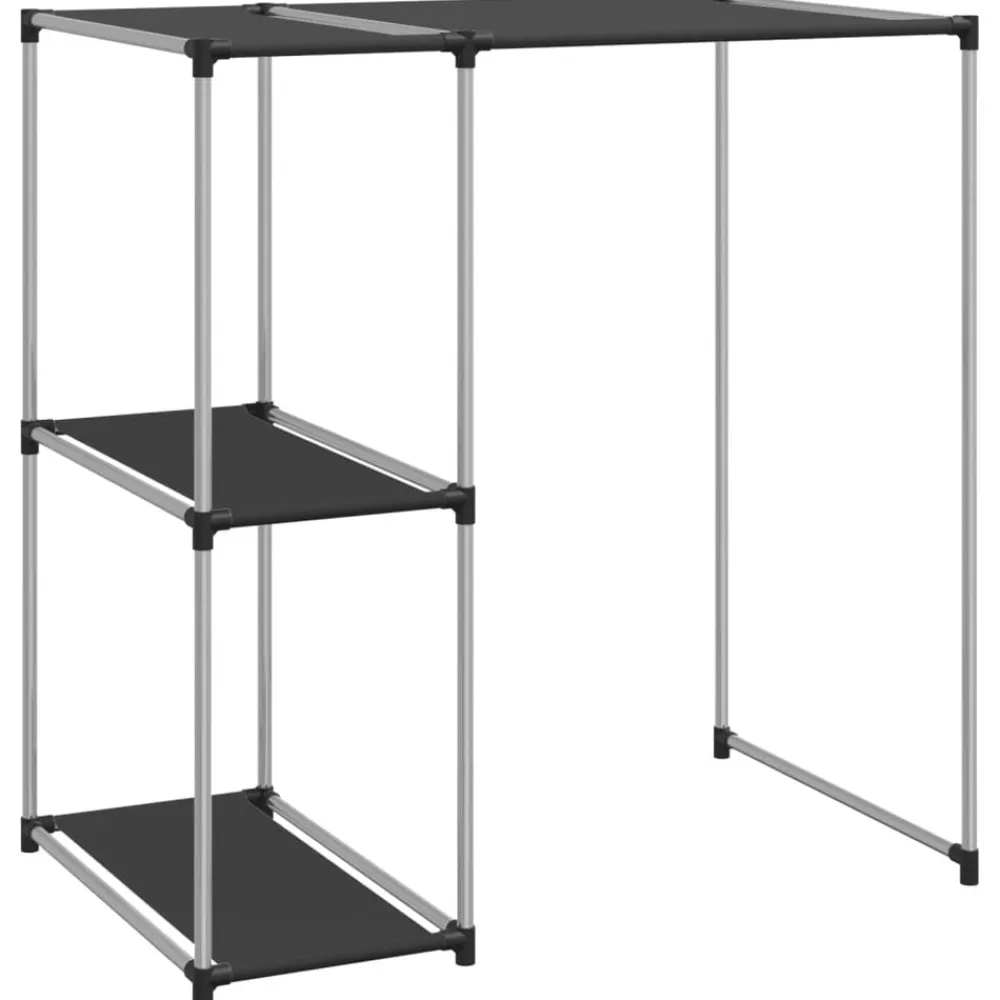 vidaXL Estantería sobre lavadora hierro 87x55x90,5 cm Negro Best