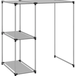 vidaXL Accesorios Para El Baño-Estantería sobre lavadora hierro 87x55x90,5 cm