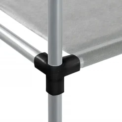 vidaXL Accesorios Para El Baño-Estantería sobre lavadora hierro 87x55x90,5 cm