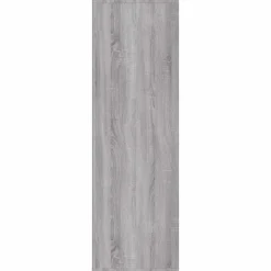 vidaXL Estantería/Aparador madera contrachapada 50x25x80cm Gris sonoma Discount