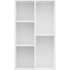 vidaXL Estanterías-Estantería/Aparador madera contrachapada 50x25x80 cm