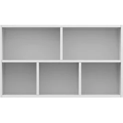 vidaXL Estanterías-Estantería/Aparador madera contrachapada 50x25x80 cm