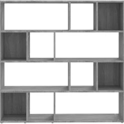 vidaXL Estantería/divisor de espacios 105x24x102 cm Gris sonoma Clearance