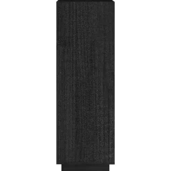 vidaXL Estantería/divisor de espacios madera pino 40x35x103 cm Negro Sale