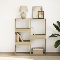 vidaXL Estantería/divisor de espacios 100x33x115 cm Roble Sonoma New