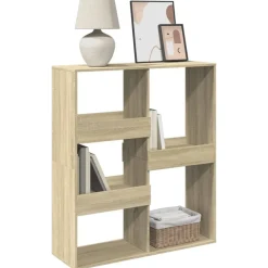 vidaXL Estantería/divisor de espacios 100x33x115 cm Roble Sonoma New