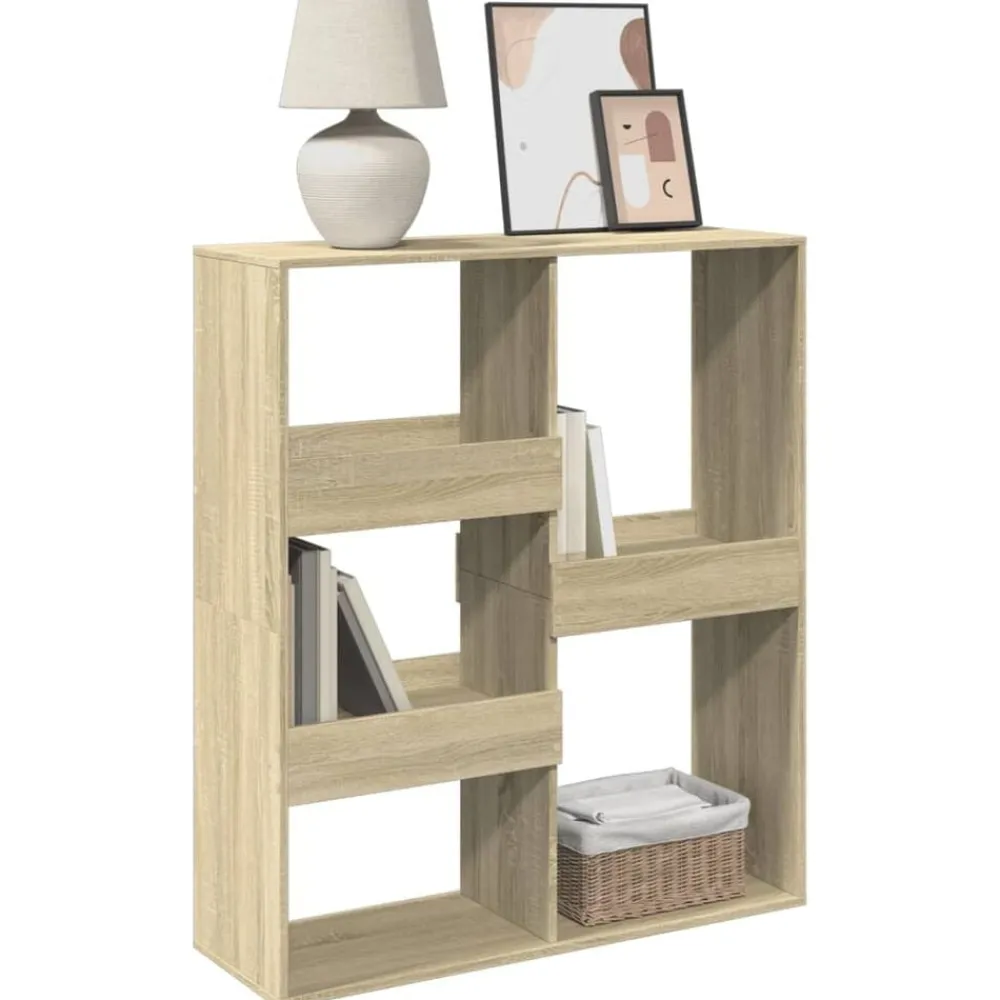 vidaXL Estantería/divisor de espacios 100x33x115 cm Roble Sonoma New