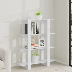 vidaXL Estanterías-Estantería/divisor de espacios 100x30x123,5 cm