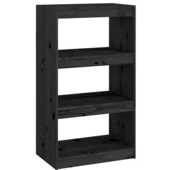 vidaXL Estanterías-Estantería/divisor de espacios madera pino 60x30x103,5 cm