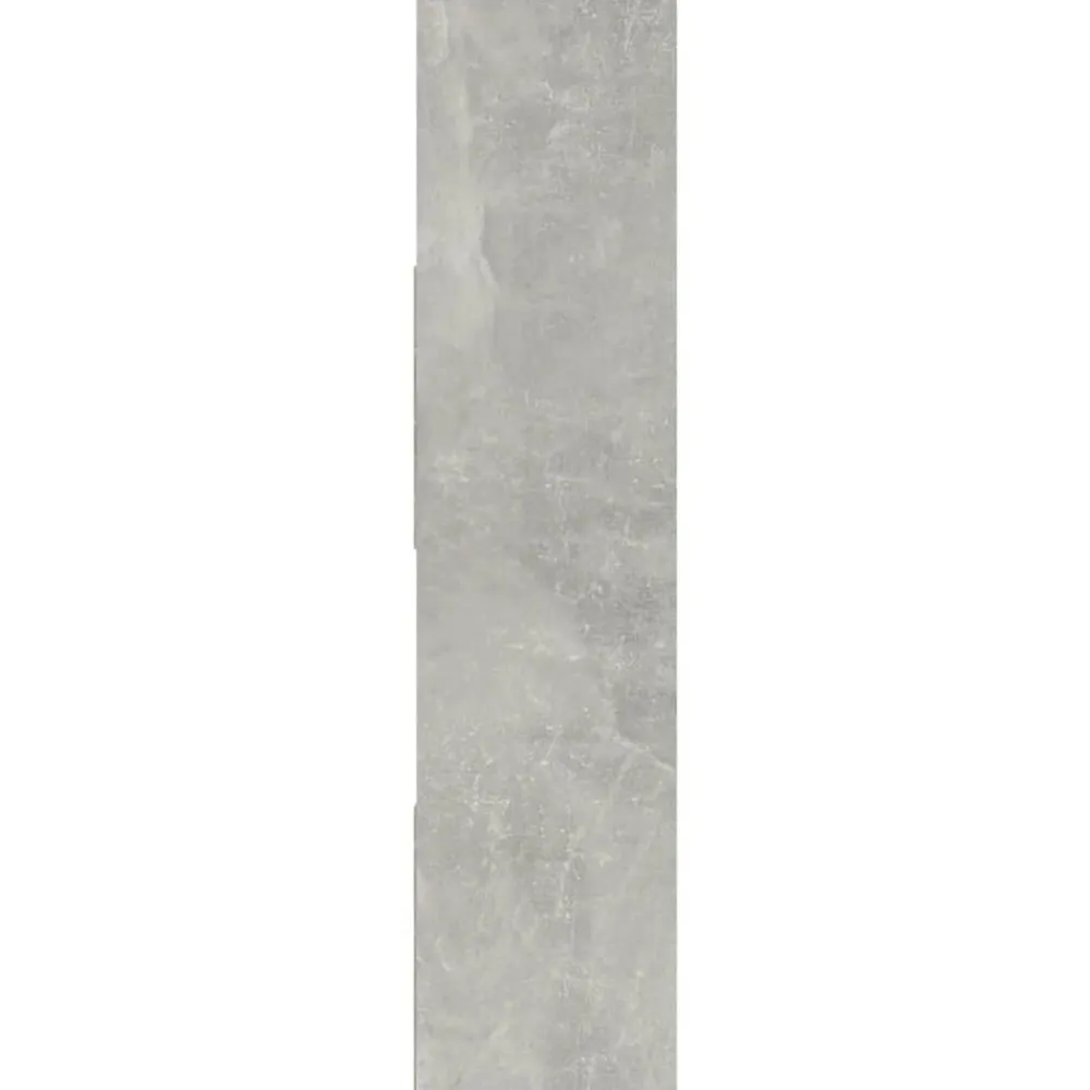 vidaXL Estantería/divisor de espacios gris hormigón 105x24x102 cm Gris hormigón Best