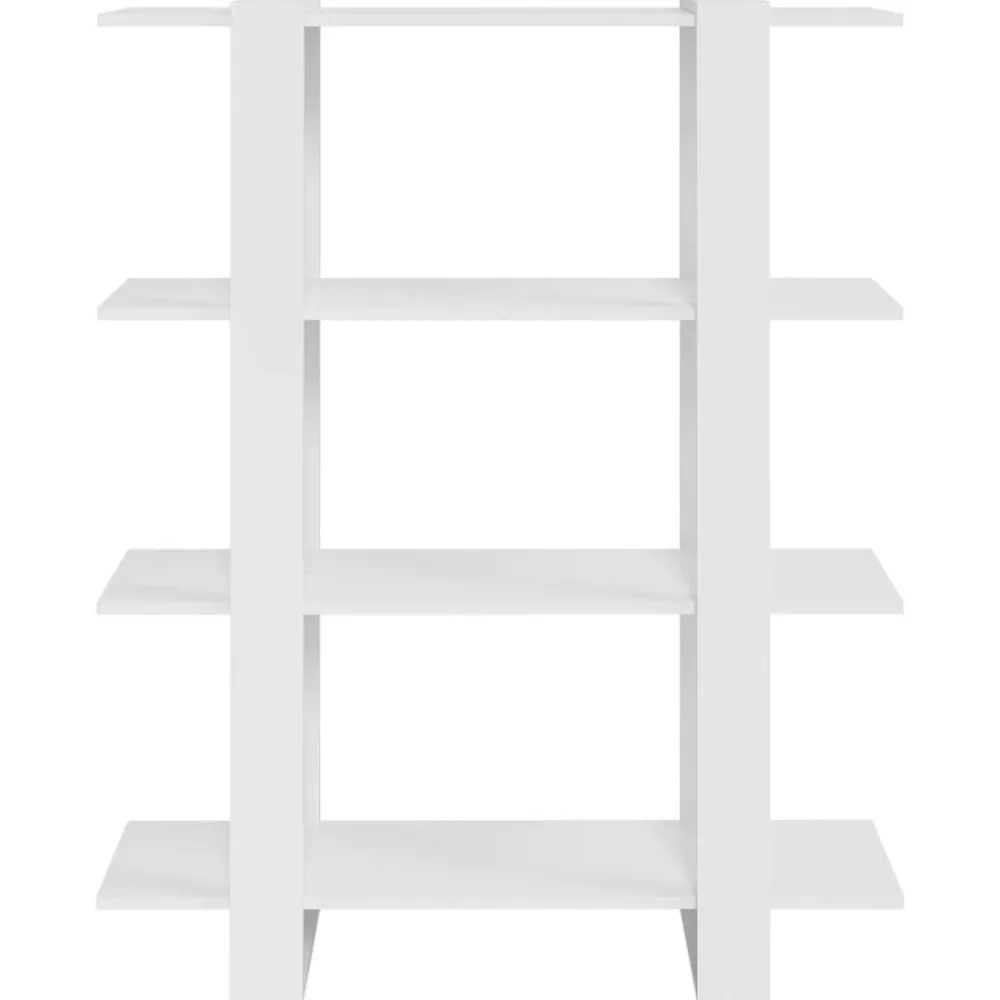 vidaXL Estanterías-Estantería/divisor de espacios 100x30x123,5 cm