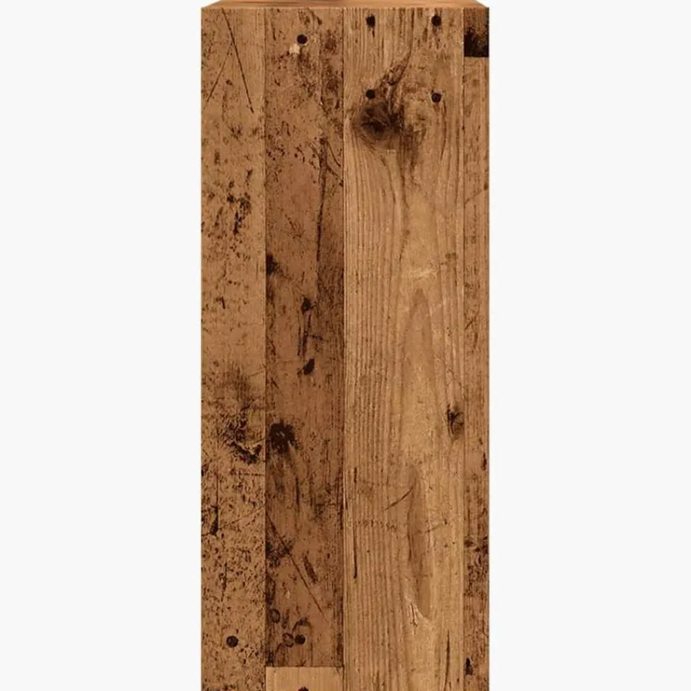 vidaXL Estantería/divisor de espacios 80x30x72 cm Madera antigua Online
