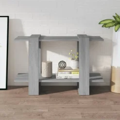vidaXL Estantería/divisor de espacios 80x30x51 cm Gris sonoma Best