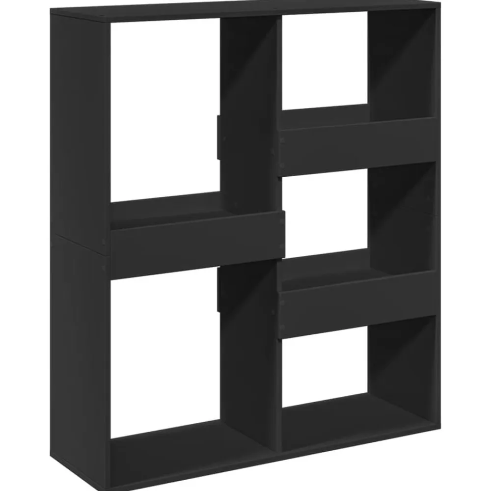 vidaXL Estantería/divisor de espacios 100x33x115 cm Negro Clearance