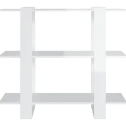 vidaXL Estanterías-Estantería/divisor de espacios 100x30x87 cm