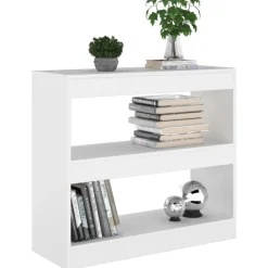 vidaXL Estanterías-Estantería/divisor de espacios 80x30x72 cm