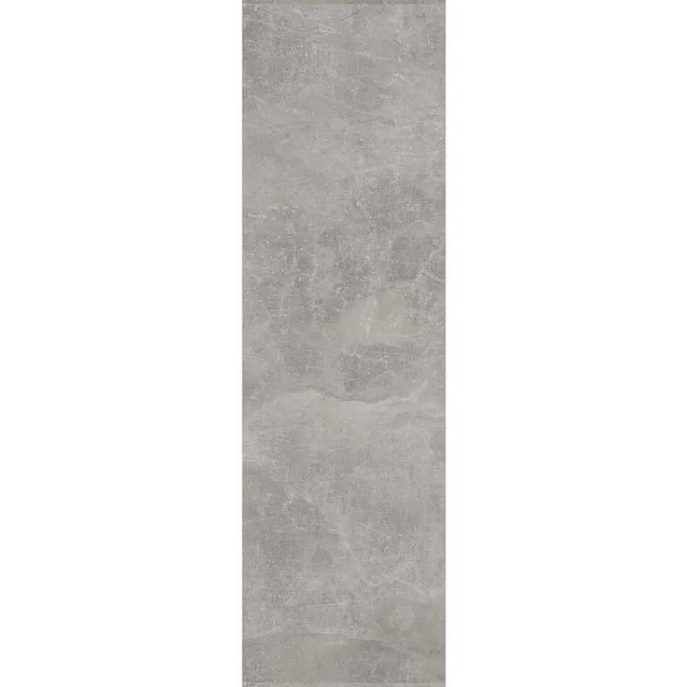 vidaXL Estanterías-Estantería/divisor madera ingeniería gris hormigón 60x30x103 cm