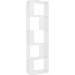vidaXL Estanterías-Estantería/divisor madera contrachapada 45x24x159 cm