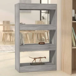 vidaXL Estantería/divisor madera ingeniería 60x30x103 cm Gris sonoma Best