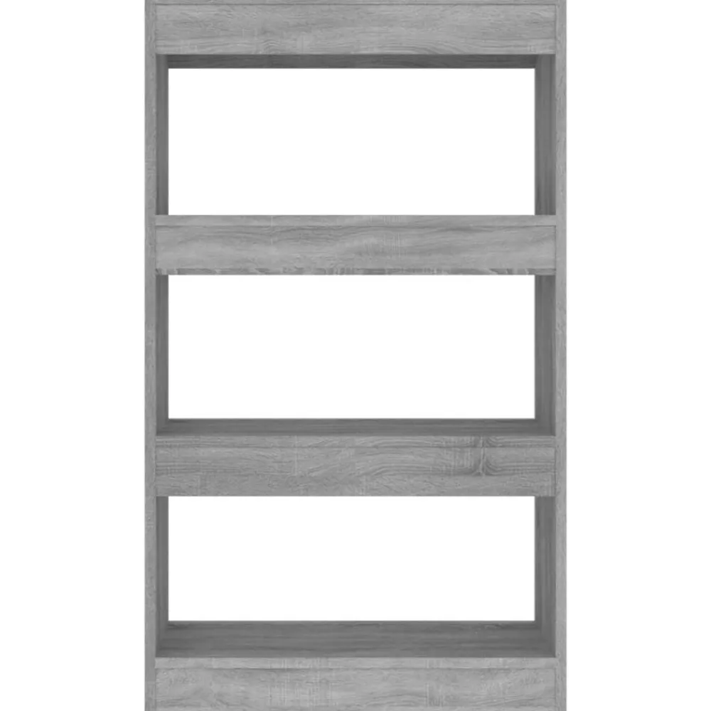 vidaXL Estantería/divisor madera ingeniería 60x30x103 cm Gris sonoma Best