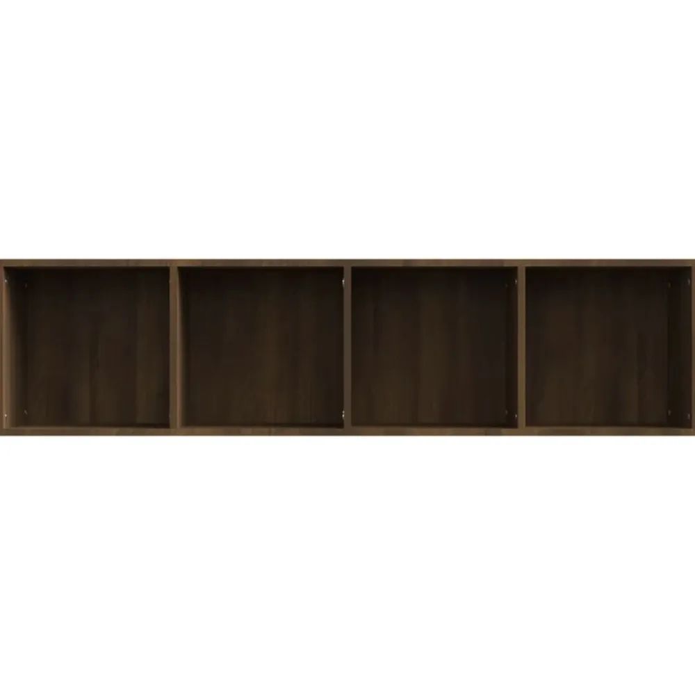 vidaXL Estanterías-Estantería/mueble de TV madera roble marrón 143x30x36 cm