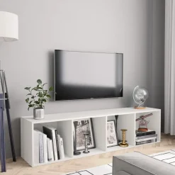 vidaXL Estanterías-Estantería/mueble para TV 143x30x36 cm
