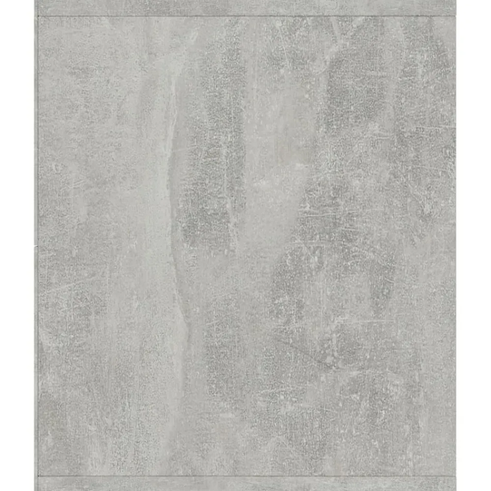 vidaXL Estantería/mueble para TV gris hormigón 143x30x36 cm Gris hormigón Discount