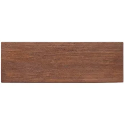 vidaXL Estanterías-Estanterías Marrón 47 x 16 x 55 cm Madera de Caoba Sólida