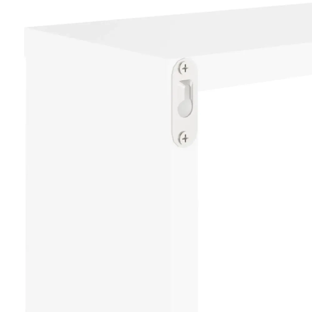 vidaXL Estanterías-Estantes cubo de pared 2 unidades 30x15x30 cm