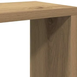 vidaXL Estanterías-Estantes cubo de pared 2 uds madera 30x15x30 cm