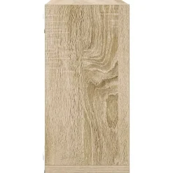 vidaXL Estantes cubo de pared 2 unidades 30x15x30 cm Roble Sonoma