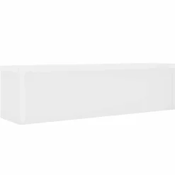 vidaXL Estantes de cocina apilables 2 uds 50x15x16 cm Blanco Best
