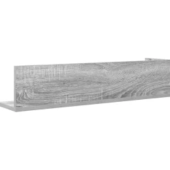 vidaXL Estanterías-Estantes de pared 2 uds madera 75x16,5x16,5 cm