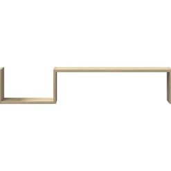 vidaXL Estantes de pared 2 uds madera de ingeniería roble 100x15x20 cm Roble Sonoma Best