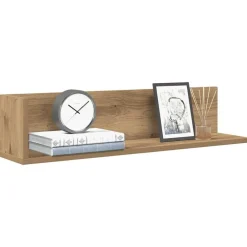 vidaXL Estanterías-Estantes de pared 2 uds madera 75x16,5x16,5 cm