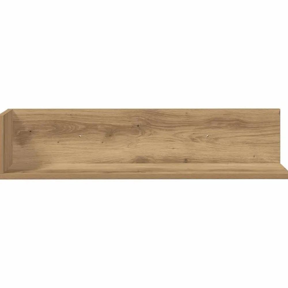 vidaXL Estanterías-Estantes de pared 2 uds madera 75x16,5x16,5 cm