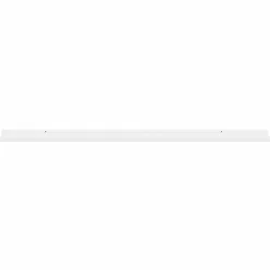 vidaXL Estantes de pared 2 unidades 100x9x3 cm Blanco Discount