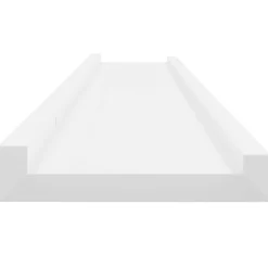 vidaXL Estantes de pared 2 unidades 100x9x3 cm Blanco Discount