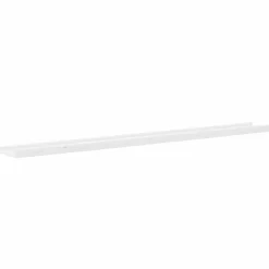 vidaXL Estantes de pared 2 unidades 100x9x3 cm Blanco Discount