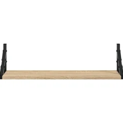 vidaXL Estanterías-Estantes de pared 2 unidades 60x15x15,5 cm