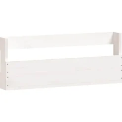 vidaXL Productos Del Hogar-Estantes de zapatos de pared 2 uds madera pino 59x9x23cm