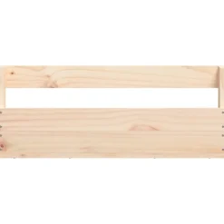 vidaXL Estantes para zapatos de pared 2 uds madera de pino 59x9x23 cm Natural Discount