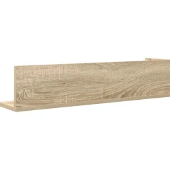 vidaXL Estantes pared 2 uds madera 75x16,5x16,5 cm Roble Sonoma Hot
