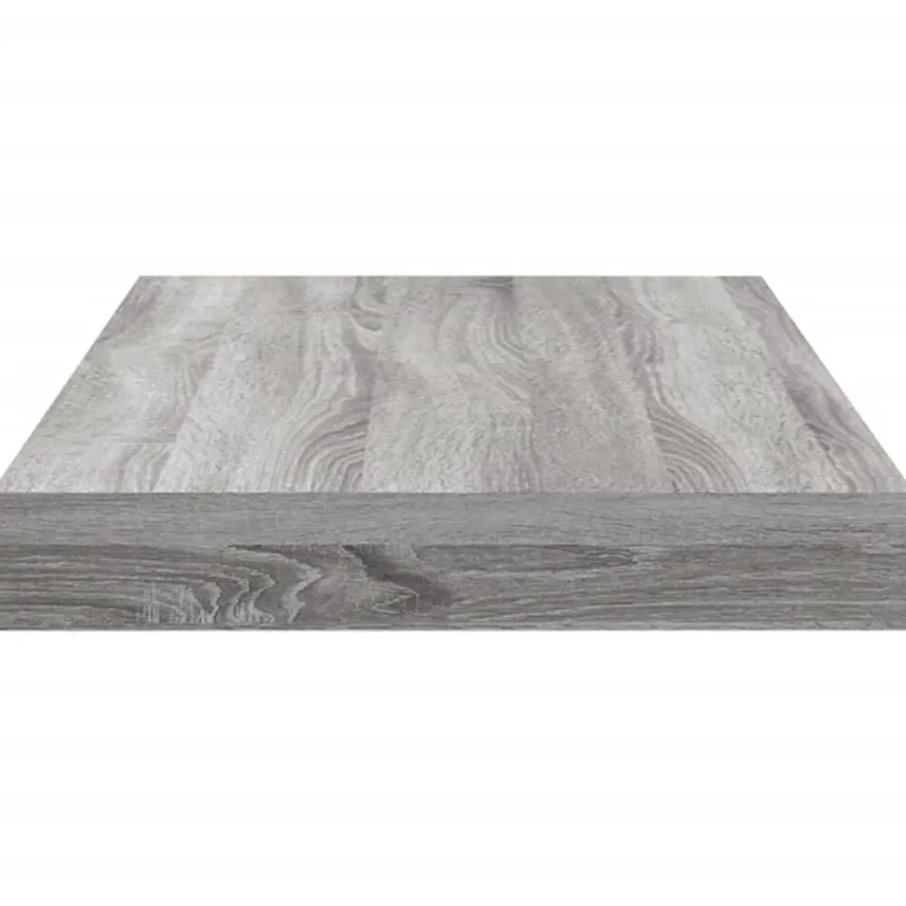 vidaXL Estantes pared 2 uds madera ingeniería 40x10x1,5 cm Gris sonoma Clearance