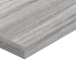 vidaXL Estantes pared 2 uds madera ingeniería 40x10x1,5 cm Gris sonoma Clearance