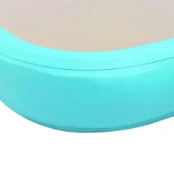 vidaXL Fitness Y Musculación-Esterilla inflable de gimnasia y bomba 300x100x10 cm PVC